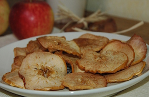 Chips de manzana