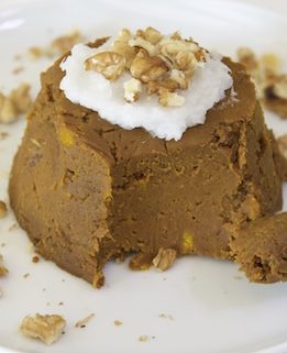 Gâteau courge et dattes