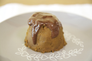 Pastel de calabaza y dátiles