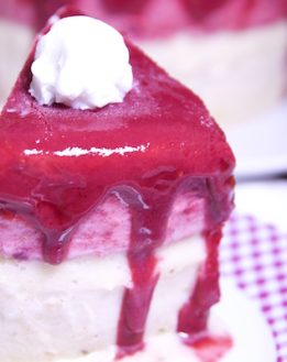 Gâteau glacé aux fruits