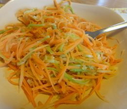 Espaguetis vegetales